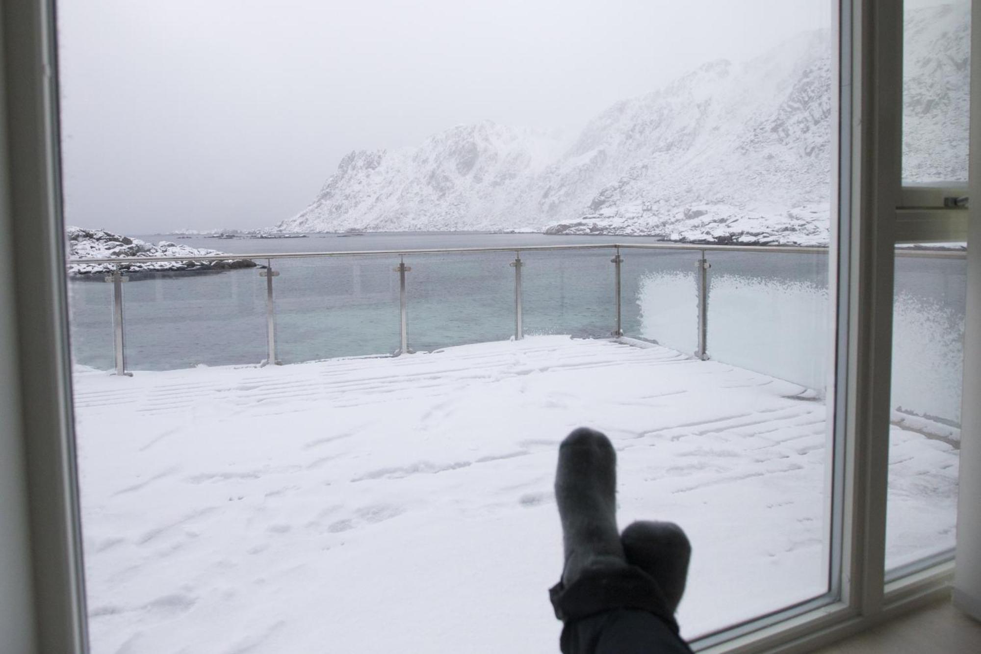 Cabin In Lofoten With Spectacular View 巴尔斯塔 外观 照片